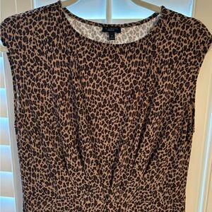 Talbots Leopard Print Dress